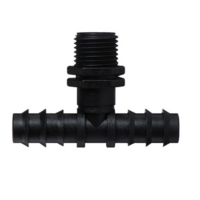 Тройник ерш-резьба-ерш 20 х 3/4 х 20 SERDRIP